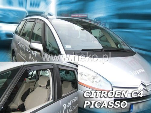 Heko 2 Pe bucăți deflector Citroen C4 Grand Picasso 5 ușă 2006-2013, Citroen C4 Picasso 5 ușă 2007