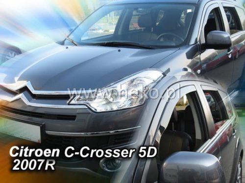 Heko 2 Pe bucăți deflector Citroen C-crosser 5 ușă 2007- , Peugeot 4007 5 ușă 2007- (12238)