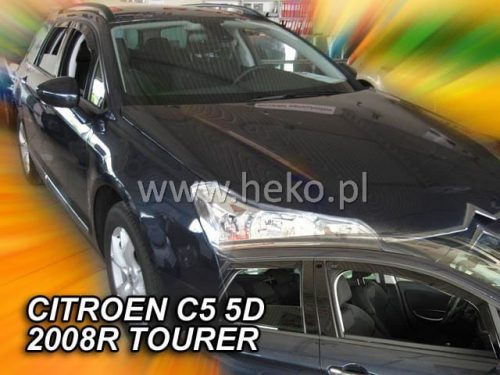 Heko 4 Pe bucăți deflector Citroen C5 5 ușă hatchback/ 5 ușă combi 2008- (12244)