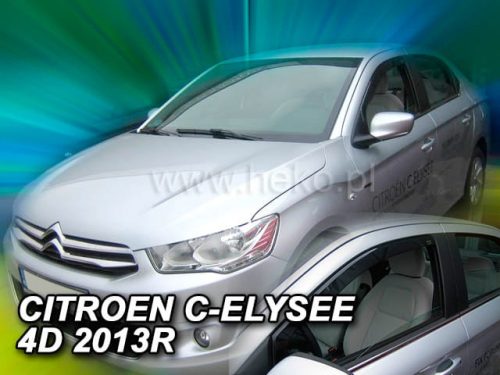 Heko 2 Pe bucăți deflector Citroen C-Elysee 4 ușă 2013- (12256)