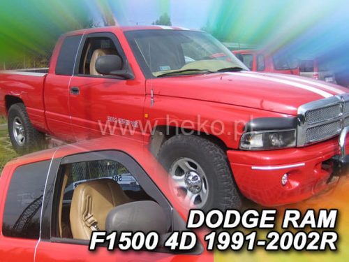 Heko 2 Pe bucăți deflector Dodge Ram 2/4 ușă single cab 1994-2001 (13413)