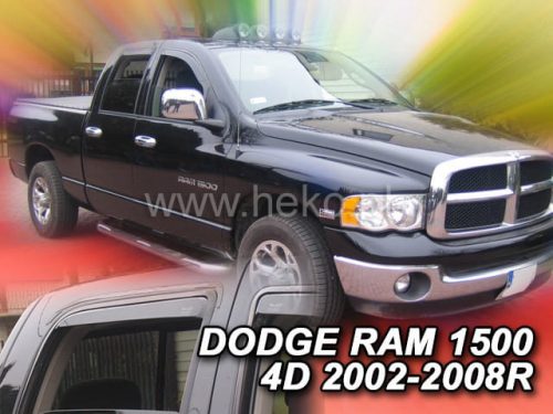 Heko 4 Pe bucăți deflector Dodge Ram 4 ușă double cab 2002-