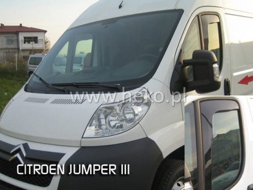 Heko 2 Pe bucăți deflector Fiat Ducato 2 ușă single cab/4 ușă double cab/Van 4 ușă 2006-, Peugeo