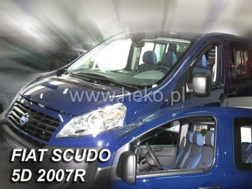 Heko 2 Pe bucăți deflector Citroen Jumpy 2007-, Fiat Scudo Van 4/5 ușă 2007-, Peugeot Expert 4/5 ușă