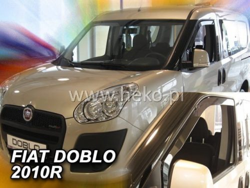 Heko 2 Pe bucăți deflector Fiat Doblo 5 ușă 2010- , Opel Combo Van C 2/3 ușă 2011- (15166)