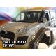 Heko 2 Pe bucăți deflector Fiat Doblo 5 ușă 2010- , Opel Combo Van C 2/3 ușă 2011- (15166)