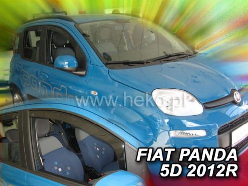 Heko 2 Pe bucăți deflector Fiat Panda 5 ușă hatchback 2012- (15167)