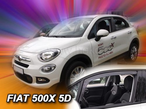 Heko 2 Pe bucăți deflector Fiat 500 X 5 ușă SUV 2015- (15173)