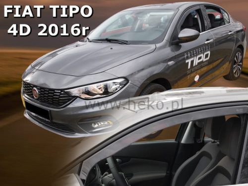 Heko 2 Pe bucăți deflector Fiat Tipo 4 ușă sedan, 5 ușă hatchback 2016- (15176)