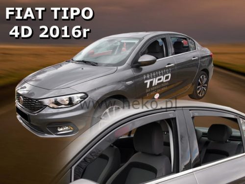 Heko 4 Pe bucăți deflector Fiat Tipo 4 ușă sedan, 5 ușă hatchback 2016- (15177)