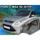 Heko 2 Pe bucăți deflector Ford C-Max 5 ușă 2010- , Ford C-Max Grand 5 ușă 2010- (15291)