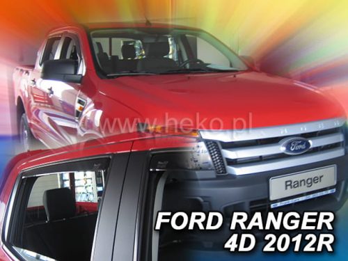 Heko 4 Pe bucăți deflector Ford Ranger 4 ușă 2012- (15304)