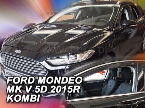 Heko 2 Pe bucăți deflector Ford Mondeo 5 ușă hatchback/combi 2014-