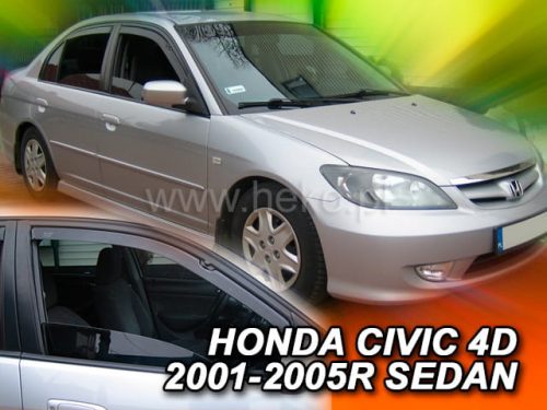 Heko 2 Pe bucăți deflector Honda Civic 4 ușă sedan 2001-2005 (17111)