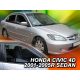 Heko 2 Pe bucăți deflector Honda Civic 4 ușă sedan 2001-2005 (17111)