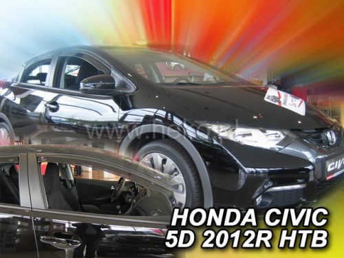 Heko 2 Pe bucăți deflector Honda Civic 5 ușă hatchback 2012- (17162)