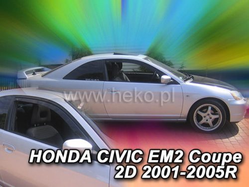 Heko 2 Pe bucăți deflector Honda Civic EM2 5 ușă coupe 2001-2005 (17165)