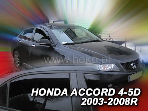 Heko 4 Pe bucăți deflector Honda Accord 4 ușă sedan 2003-2008 (17176)