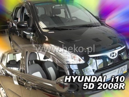 Heko 4 Pe bucăți deflector Hyundai i10 5 ușă 2008-2013 (17252)