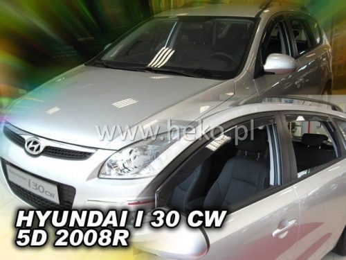 Heko 2 Pe bucăți deflector Hyundai i30 CW 5 ușă combi 2007-2012 (17255)