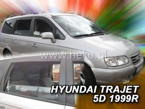 Heko 4 Pe bucăți deflector Hyundai Trajet 5 ușă 2000-2007 (17264)