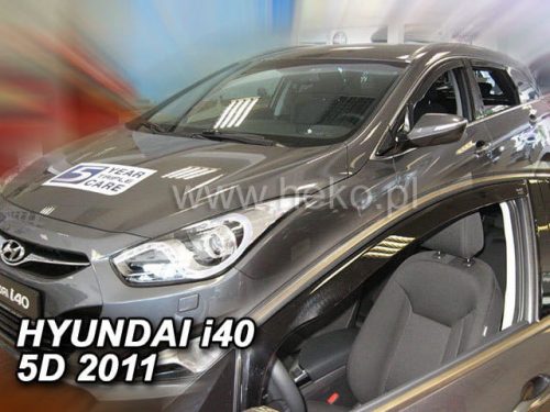 Heko 2 Pe bucăți deflector Hyundai i40 CW 5 ușă combi 2011- (17267)