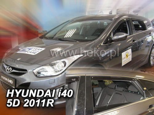 Heko 4 Pe bucăți deflector Hyundai i40 CW 5 ușă combi 2011- (17268)