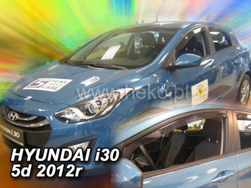 Heko 2 Pe bucăți deflector Hyundai i30 5 ușă hatchback 2012-