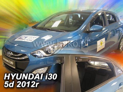 Heko 4 Pe bucăți deflector Hyundai i30 5 ușă hatchback 2012- (17274)