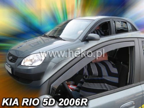 Heko 2 Pe bucăți deflector KIA Rio 4 ușă sedan 2005-2011 , KIA Rio 5 ușă hatchback 2005-2011 (2