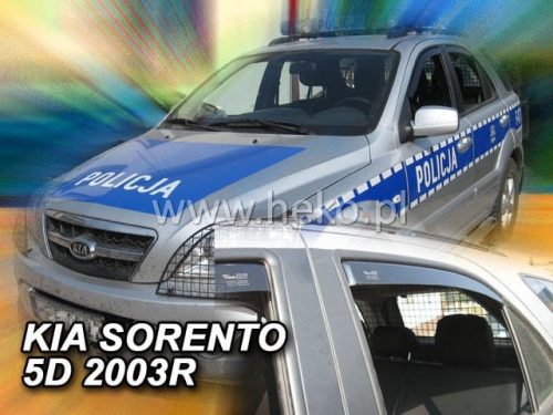 Heko 4 Pe bucăți deflector KIA Sorento 5 ușă 2002-2009 (20142)