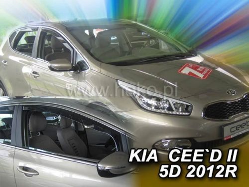 Heko 2 Pe bucăți deflector KIA Cee d 5 ușă hatchback 2012- , KIA Cee d 5 ușă combi 2012- (20158