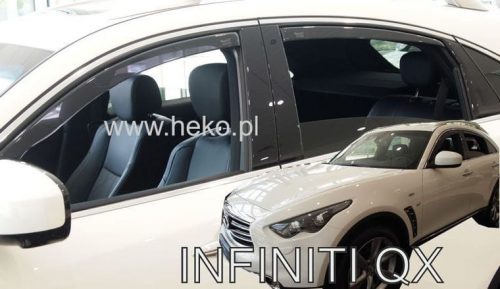 Heko 4 Pe bucăți deflector Infinity FX30d 5 ușă 2010-, QX70 5 ușă 2013- (21510)