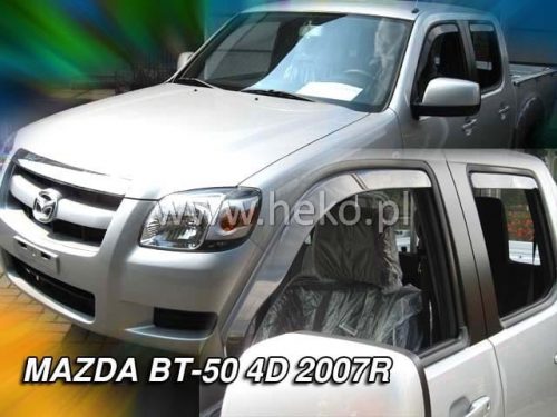 Heko 2 Pe bucăți deflector Mazda BT 50 4 ușă crew cab 2007- , Mazda BT 50 4 ușă double cab 2007- (