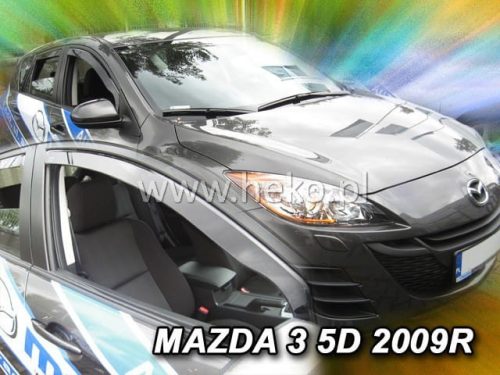 Heko 2 Pe bucăți deflector Mazda 3 4 ușă sedan 2009- , Mazda 3 5 ușă hatchback 2008- (23149)