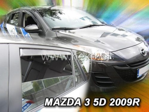 Heko 4 Pe bucăți deflector Mazda 3 5 ușă hatchback 2008- (23150)