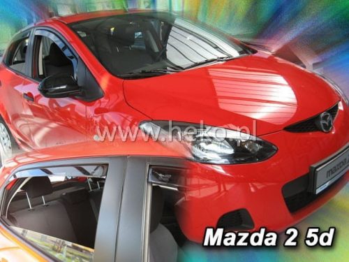 Heko 4 Pe bucăți deflector Mazda 2 5 ușă hatchback 2009- (23152)