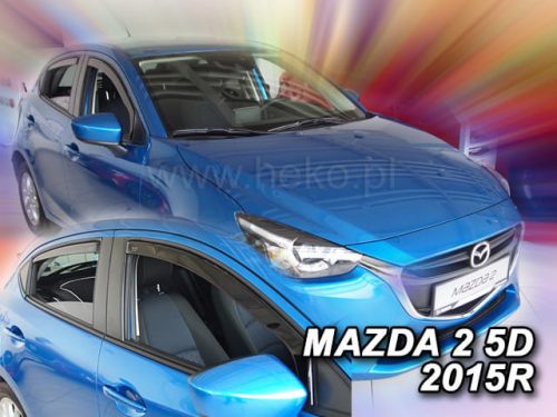 Heko 4 Pe bucăți deflector Mazda 2 5 ușă hatchback 2014- (23166)