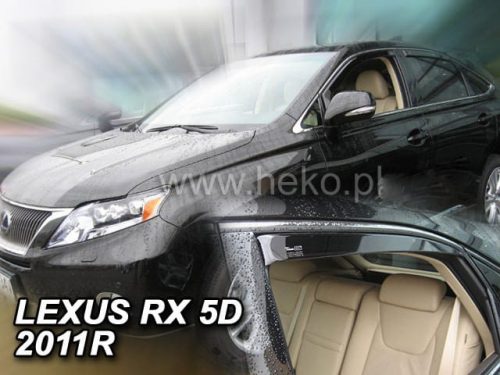 Heko 4 Pe bucăți deflector Lexus RX 5 ușă RX 450h 2009- (30017)