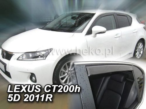 Heko 4 Pe bucăți deflector Lexus CT200h 5 ușă 2011- (30019)