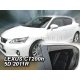 Heko 4 Pe bucăți deflector Lexus CT200h 5 ușă 2011- (30019)