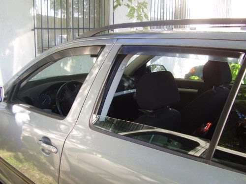 Sporty Škoda Octavia II Sporty deflector set pentru lunetă față + spate, 4Pe bucăți 5 2004-2012