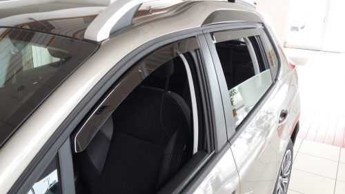 Sporty Nissan Note E12 Sporty deflector set pentru lunetă față + spate, 4Pe bucăți 5 2013-