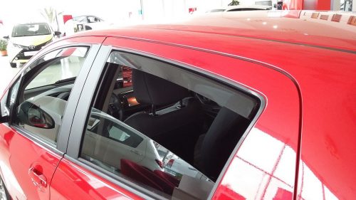 Sporty Toyota Yaris Sporty deflector set pentru lunetă față + spate, 4Pe bucăți 5 2011-2020