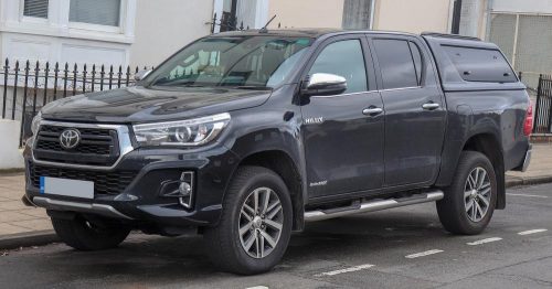 Sporty Toyota Hilux Sporty deflector pár első ablakra, 2Pe bucăți 4 2016-