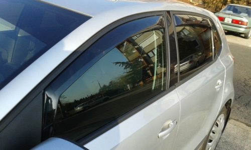 Szatuna Volkswagen Polo Szatuna deflector set pentru lunetă față + spate, 4Pe bucăți 5 2009-2017